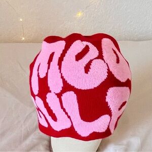Graphic MEA Beanie Y2k Women, Ideal Gift
Winter Culpa Beanie